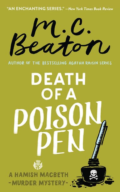 Cover of Death of a Poison Pen