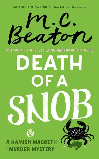 Cover of Death of a Snob