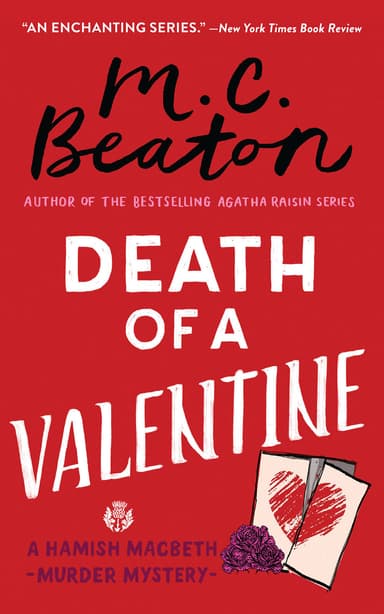 Cover of Death of a Valentine